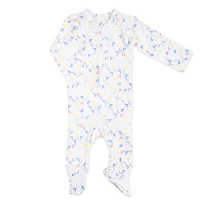 Schlafstrampler Triangel von Aden und Anais bei Pilzessin - pilzessono.shop - zauberhafte Kinderdinge