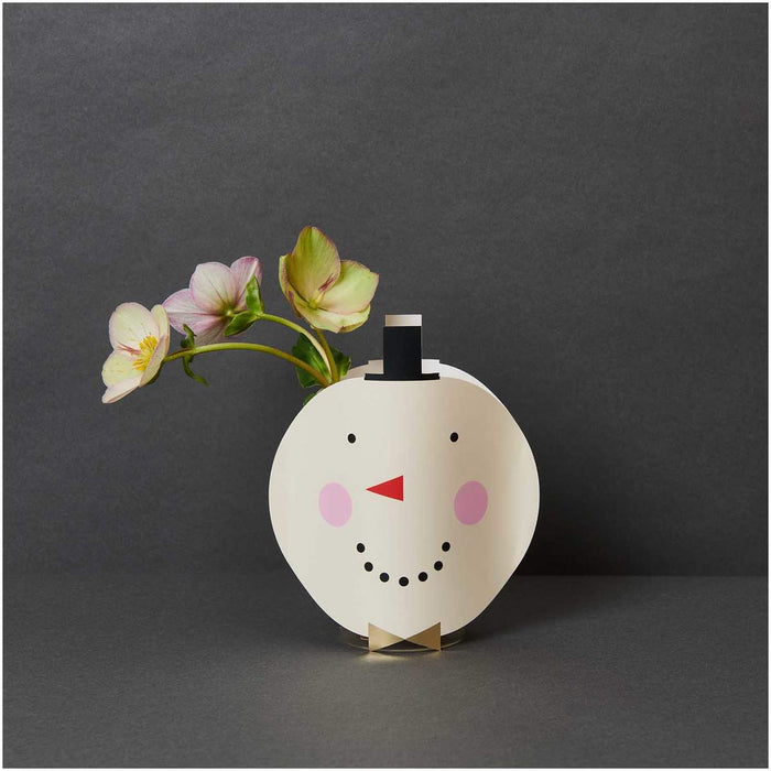 ⋙ Schneemann Vasendeko von Rico Design ♡ - pilzessono.shop - zauberhafte Kinderdinge