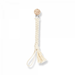 ⋙ Schnullerkette in beige von 1+ in the family ♥ - pilzessono.shop - zauberhafte Kinderdinge