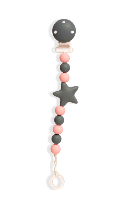 Schnullerkette My Baby rocks Newborn - pilzessono.shop - zauberhafte Kinderdinge