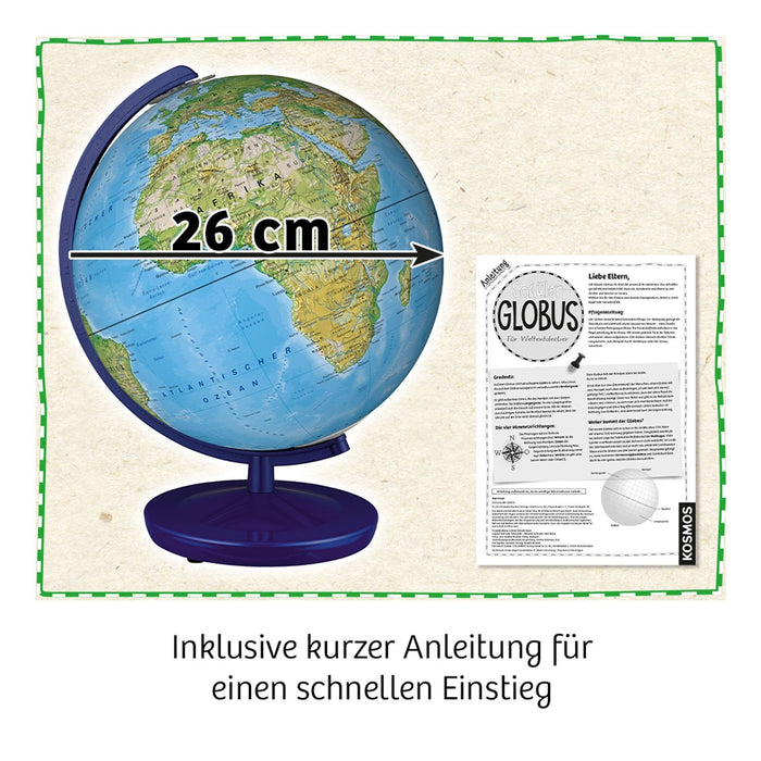 Schülerglobus - pilzessono.shop - zauberhafte Kinderdinge