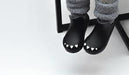 Schwarzer kurzer Regenstiefel von Boxbo - pilzessono.shop