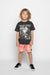 Schwarzes Shirt aus 100% Cotton - pilzessono.shop - zauberhafte Kinderdinge