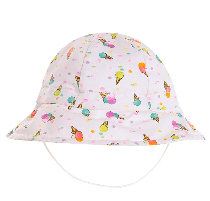 Schwimm- und Sonnenhut mit Eistüten Pomelo - pilzessono.shop - zauberhafte Kinderdinge