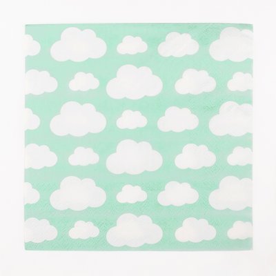 Servietten Wolken von My Little Day bei Pilzessin - pilzessono.shop - zauberhafte Kinderdinge