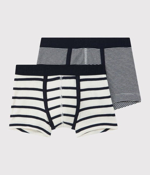 ⋙ Set mit 2 gestreiften Boxershorts für kleine Jungen von Petit Bateau ♡ - pilzessono.shop - zauberhafte Kinderdinge