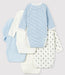 ⋙ Set mit fünf langärmeligen Bodys für Neugeborene von Petit Bateau ♡ - pilzessono.shop - zauberhafte Kinderdinge