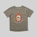 Shirt mit Print Flamme und Totenkopf - pilzessono.shop - zauberhafte Kinderdinge