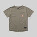 Shirt mit Print Flamme und Totenkopf - pilzessono.shop - zauberhafte Kinderdinge