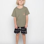 Shirt mit Print Flamme und Totenkopf - pilzessono.shop - zauberhafte Kinderdinge