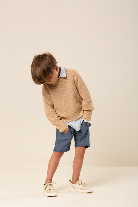 ⋙ Shorts | Peter| in Denim Blue von MarMar ♡ - pilzessono.shop - zauberhafte Kinderdinge