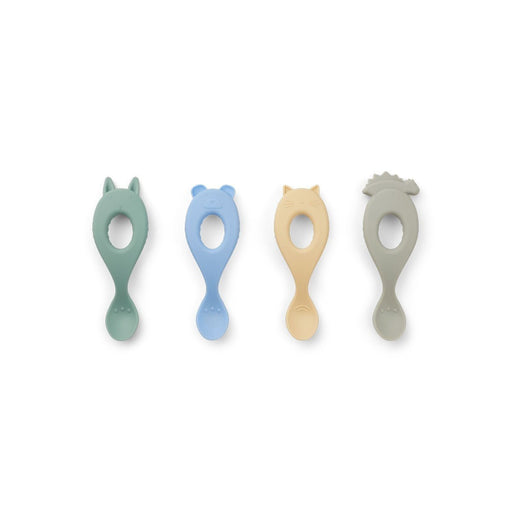 ⋙ Silikon Löffel | Pfefferminz multi Mix von Liewood ♥ - pilzessono.shop - zauberhafte Kinderdinge