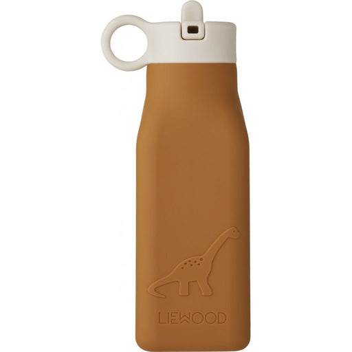 Silikonflasche Warren Dino mustard von Liewood ♡ - pilzessono.shop