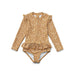 Sille Swim Jumpsuit | mini leo / golden caramel von Liewood ♥ - pilzessono.shop - zauberhafte Kinderdinge
