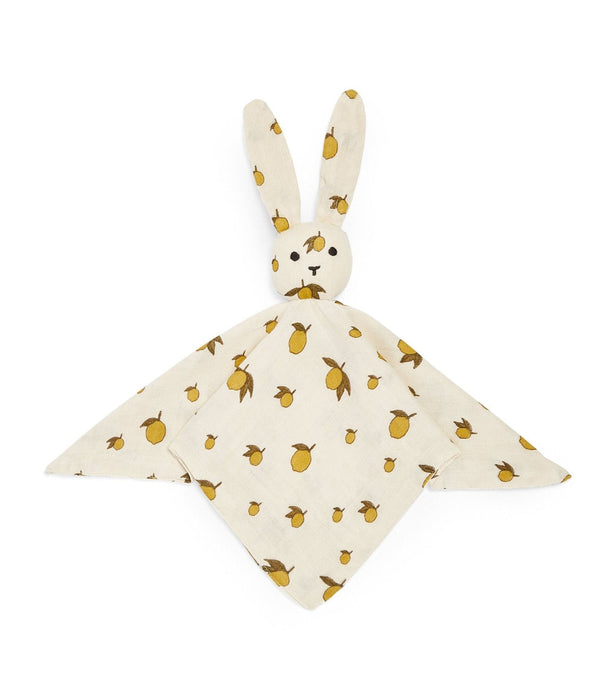 ♡ sleepy rabbit | Schmusetuch | lemon von Konges Sløjd - pilzessono.shop - zauberhafte Kinderdinge