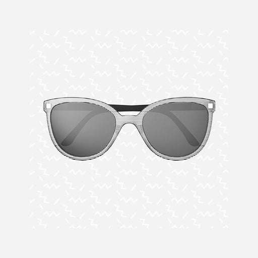 Sonnenbrille Jahre SUN Buzz in Streifen von Ki ET LA ♥ - pilzessono.shop