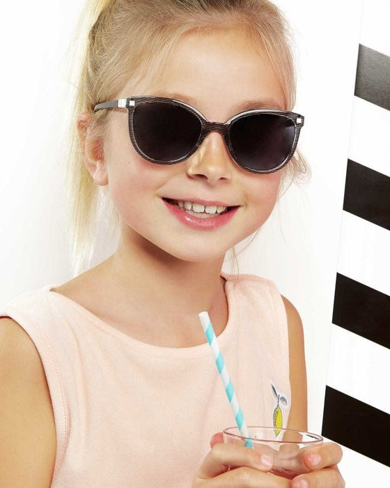 Sonnenbrille Jahre SUN Buzz in Streifen von Ki ET LA ♥ - pilzessono.shop