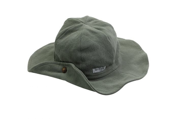 ⋙ Sonnenhut "Bonn Hat" in sea moss von Donsje ♡ - pilzessono.shop - zauberhafte Kinderdinge
