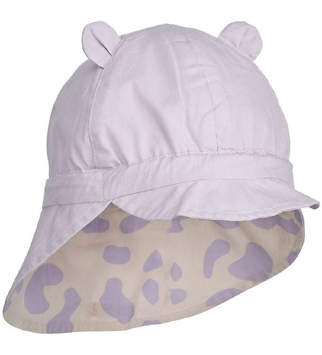 Sonnenhut mit Nackenschutz wendbar - pilzessono.shop - zauberhafte Kinderdinge