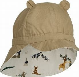 Sonnenhut wendbar All together / Sandy - pilzessono.shop - zauberhafte Kinderdinge