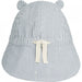 Sonnenhut wendbar in Blue wave/creme de la creme - pilzessono.shop - zauberhafte Kinderdinge
