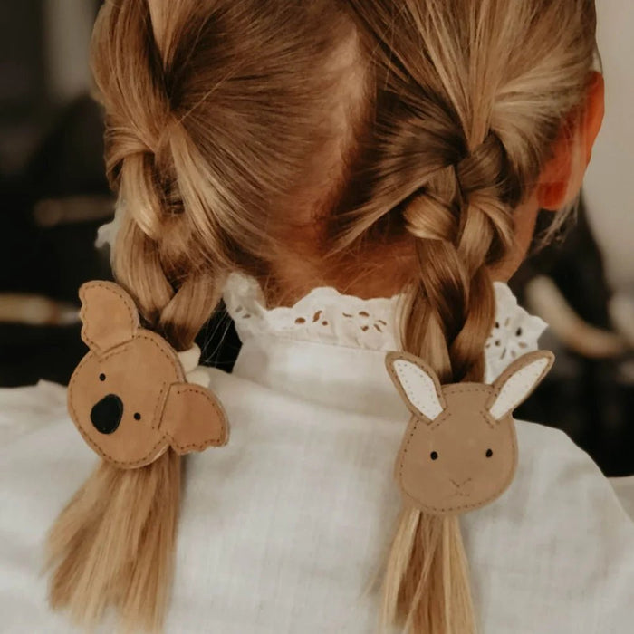 Spange Josy classic Haarspange Hase - pilzessono.shop - zauberhafte Kinderdinge