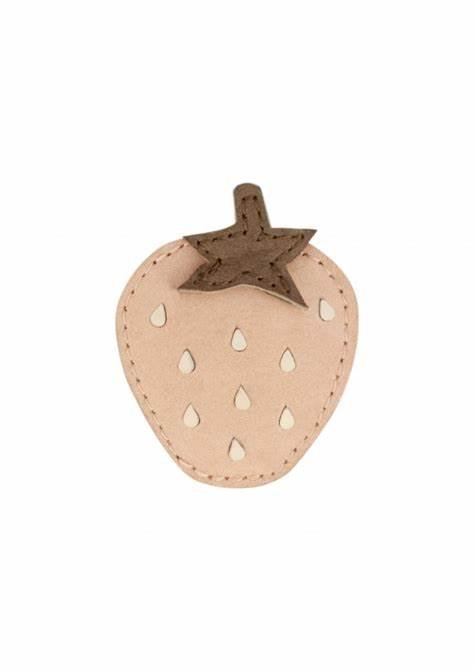 Spange Nanoe Frucht Haarspange Erdbeere - pilzessono.shop - zauberhafte Kinderdinge
