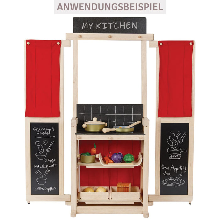 Spielcenter - Kaufstand, Theater & Spielküche - pilzessono.shop - zauberhafte Kinderdinge