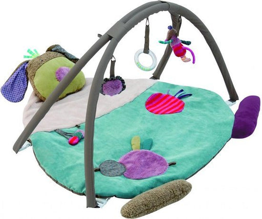 Spieldecke mit Baby-Gym - pilzessono.shop - zauberhafte Kinderdinge