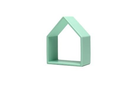 Spielfigur mit Haus in hellgrün - pilzessono.shop - zauberhafte Kinderdinge