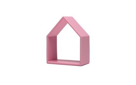 Spielfigur mit Haus in rosa - pilzessono.shop - zauberhafte Kinderdinge