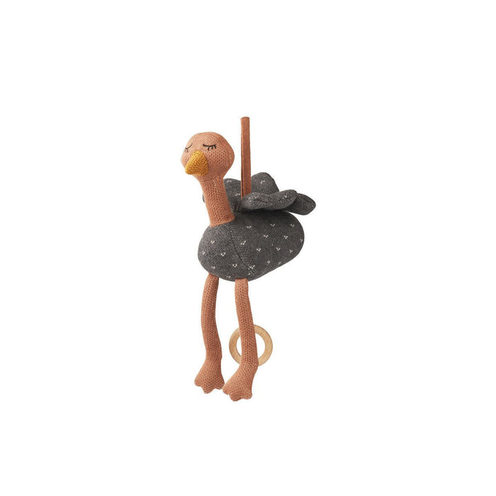 Spieluhr ANGELA Ostrich/dark grey melange von Liewood ♡ - pilzessono.shop - zauberhafte Kinderdinge