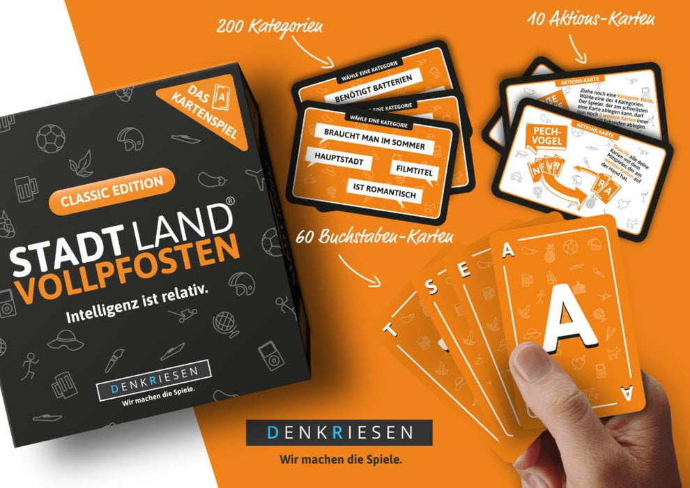 Stadt Land Vollpfosten Classic Edition - pilzessono.shop - zauberhafte Kinderdinge
