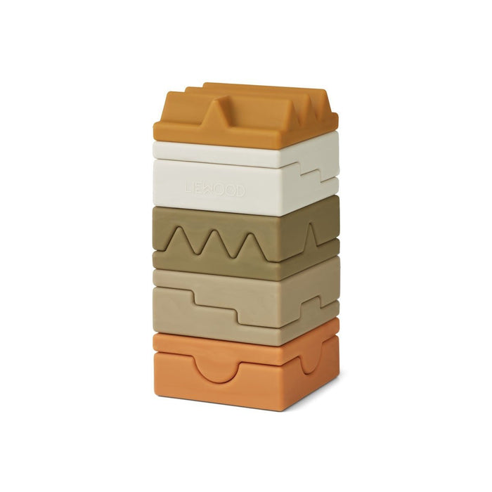 ⋙ Stapelturm Morgan | Khaki multi mix von Liewood ♥ - pilzessono.shop - zauberhafte Kinderdinge