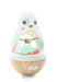 Stehauffigur & Rassel BabyPoli von Djeco - pilzessono.shop - zauberhafte Kinderdinge
