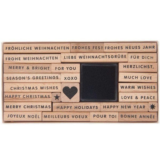 ⋙ Stempelset Merry Christmas von Rico Design ♡ - pilzessono.shop - zauberhafte Kinderdinge