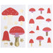 Sticker Pilz 4 Blatt - pilzessono.shop - zauberhafte Kinderdinge