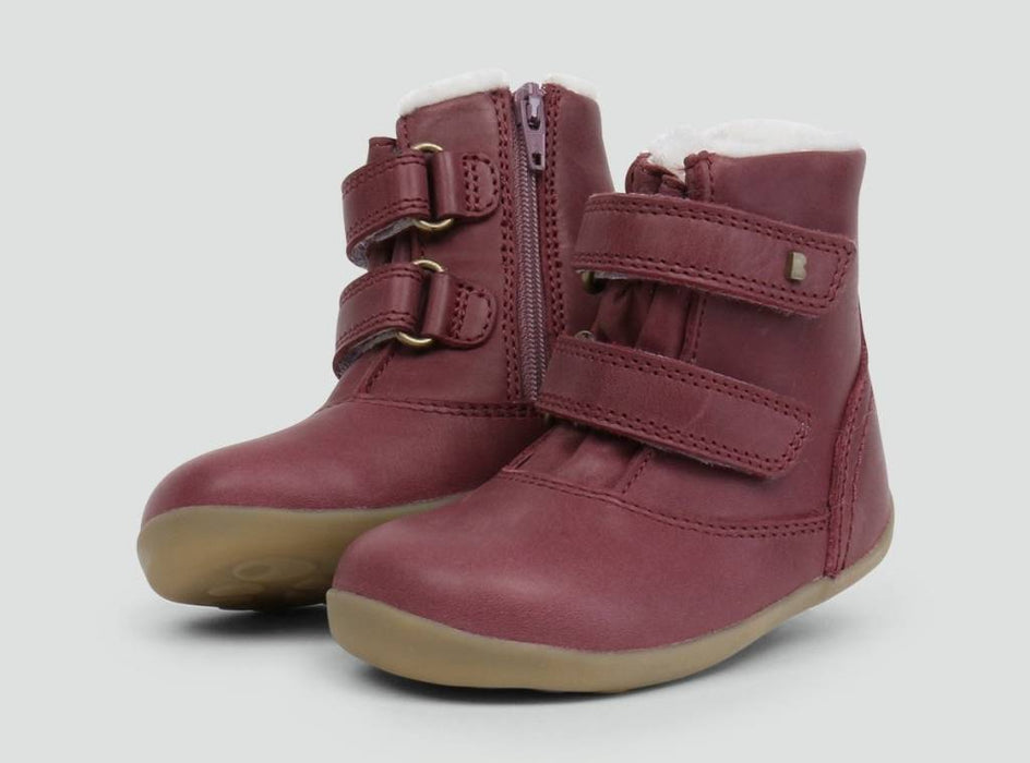 SU Aspen Winter Boot Plum von Bobux bei Pilzessin - pilzessono.shop - zauberhafte Kinderdinge