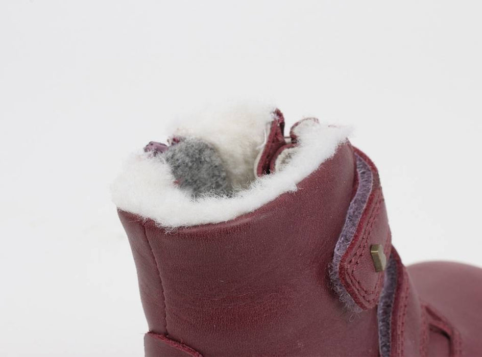SU Aspen Winter Boot Plum von Bobux bei Pilzessin - pilzessono.shop - zauberhafte Kinderdinge