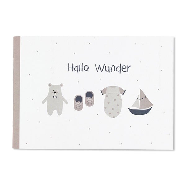 ♥ süßes Buch in rose "HALLO WUNDER" von Ava & Yves - pilzessono.shop