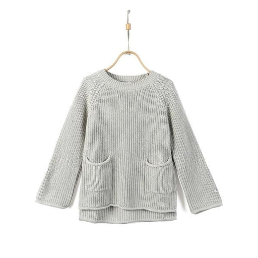 Sweater "Stella" in Ash Grey von Donsje ♡ - pilzessono.shop - zauberhafte Kinderdinge