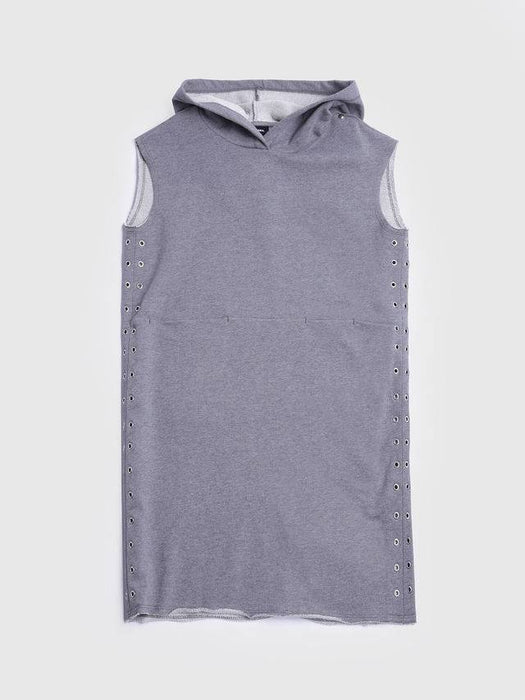 Sweatkleid Dindi grau - pilzessono.shop - zauberhafte Kinderdinge