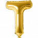T Folienballon gold Buchstabe - pilzessono.shop - zauberhafte Kinderdinge