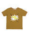 T-Shirt in khaki "Slow Live" von SayPlease - pilzessono.shop - zauberhafte Kinderdinge