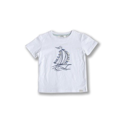T-Shirt mit Segelboot von EBBE - pilzessono.shop - zauberhafte Kinderdinge