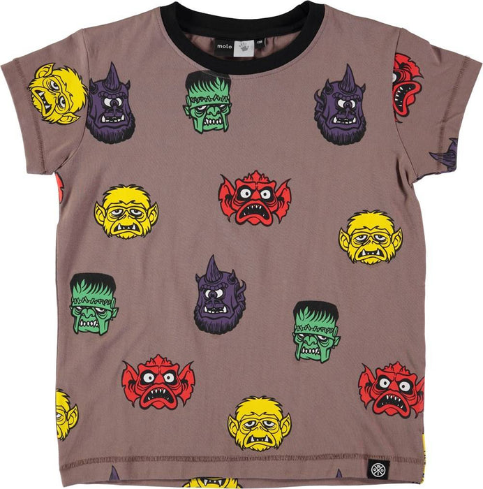 T-Shirt Rexo mit Monsterprint - pilzessono.shop - zauberhafte Kinderdinge