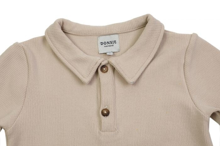⋙ T-Shirt "Sander" in macaroon von Donsje ♡ - pilzessono.shop - zauberhafte Kinderdinge