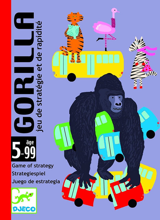 Taktisches Kartenspiel Gorila von Djeco - pilzessono.shop