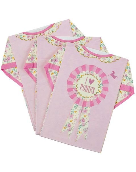 Talking Tables Pony Servietten bei Pilzessin - pilzessono.shop - zauberhafte Kinderdinge