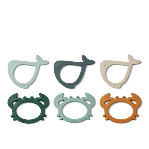⋙ Tauchringe 6er pack | Calisto whale blue multi mix von Liewood ♥ - pilzessono.shop - zauberhafte Kinderdinge